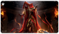 A red and gold Dominaria United Dihada, Binder of Wills Standard Gaming Playmat. Brand: Ultra PRO, Item: Dominaria United Dihada, Binder of Wills Standard Gaming Playmat for Magic: The Gathering
