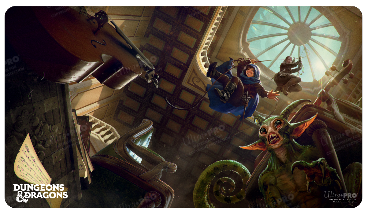 A Dungeons & Dragons Cover Series Keys From The Golden Vault Standard Gaming Playmat. Brand: Ultra PRO, Item: Cover Series Keys From The Golden Vault Standard Gaming Playmat.