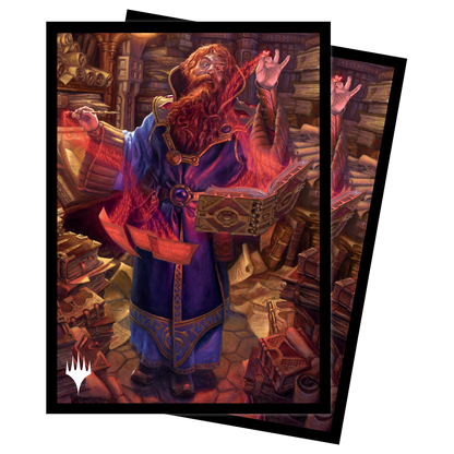 A blue and purple Magic: The Gathering Commander Masters Anikthea, Commodore Guff Standard DECK PROTECTOR® Sleeves (100ct). Brand: Ultra PRO, Item: Commander Masters Anikthea, Commodore Guff Standard DECK PROTECTOR® Sleeves (100ct).