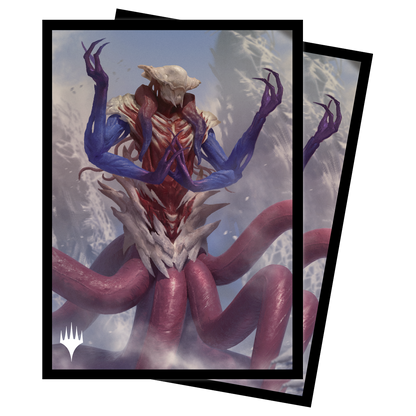 A black bordered Commander Masters Zhulodok, Void Gorger Standard DECK PROTECTOR® Sleeves (100ct) for Magic: The Gathering. Brand: Ultra PRO, Item: Commander Masters Zhulodok, Void Gorger Standard DECK PROTECTOR® Sleeves (100ct).