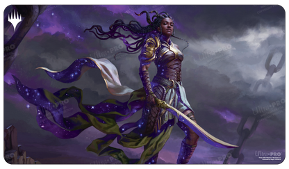 A purple and starry Anikthea, Hand of Erebos Standard Gaming Playmat. Brand: Ultra PRO, Item: Commander Masters Anikthea, Hand of Erebos Standard Gaming Playmat for Magic: The Gathering