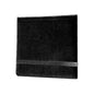 A Black 12-Pocket Dragon Hide Binder. Brand: Legion Supplies, Item: 3X4 12 Pocket Dragon Hide Black Binder.