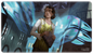 A Magic: The Gathering Commander Series playmat featuring Giada in a city setting, by Ultra PRO.