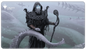 A dark, mystical Commander Series #1: Mono - Orvar Stitched Standard Gaming Playmat for Magic: The Gathering by Ultra PRO.