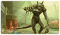 A Fallout Tarmogoyf Standard Gaming Playmat. Brand: Ultra PRO, Item: Fallout Tarmogoyf Standard Gaming Playmat for Magic: The Gathering