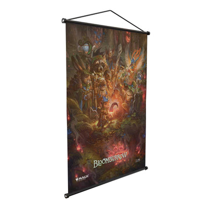 A colorful Bloomburrow Wall Scroll for Magic: The Gathering. Brand: Ultra PRO, Item: Bloomburrow Wall Scroll.