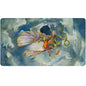 A watercolor-style Playmat featuring Kastral, the Windcrested from Magic: The Gathering, with a bird-like creature in flight. Brand: Ultra PRO, Item: Bloomburrow Kastral, the Windcrested Playmat.