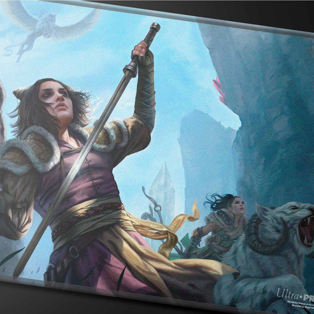 A Magic: The Gathering Commander Series #3: Enemy - Winota Stitched Edge Standard Gaming Playmat. Brand: Ultra Pro, Item: Commander Series #3: Enemy - Winota Stitched Edge Standard Gaming Playmat for Magic: The Gathering