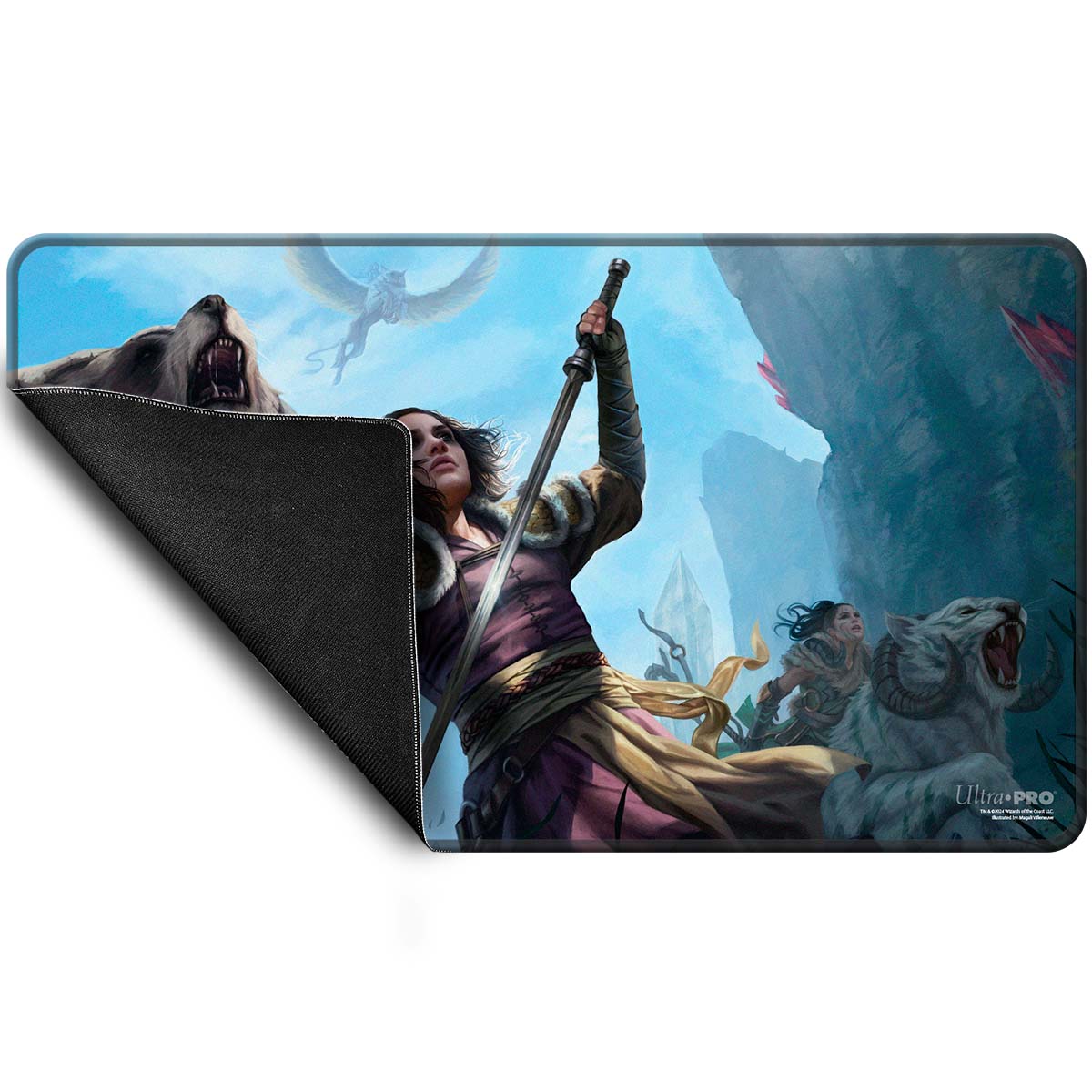 A Standard Gaming Playmat featuring artwork from Magic: The Gathering's Commander Series #3: Enemy - Winota. Brand: Ultra Pro.