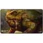 A green and yellow creature playmat. Brand: Ultra PRO, Item: Commander Series #3: Enemy - Gitrog Stitched Edge Standard Gaming Playmat for Magic: The Gathering