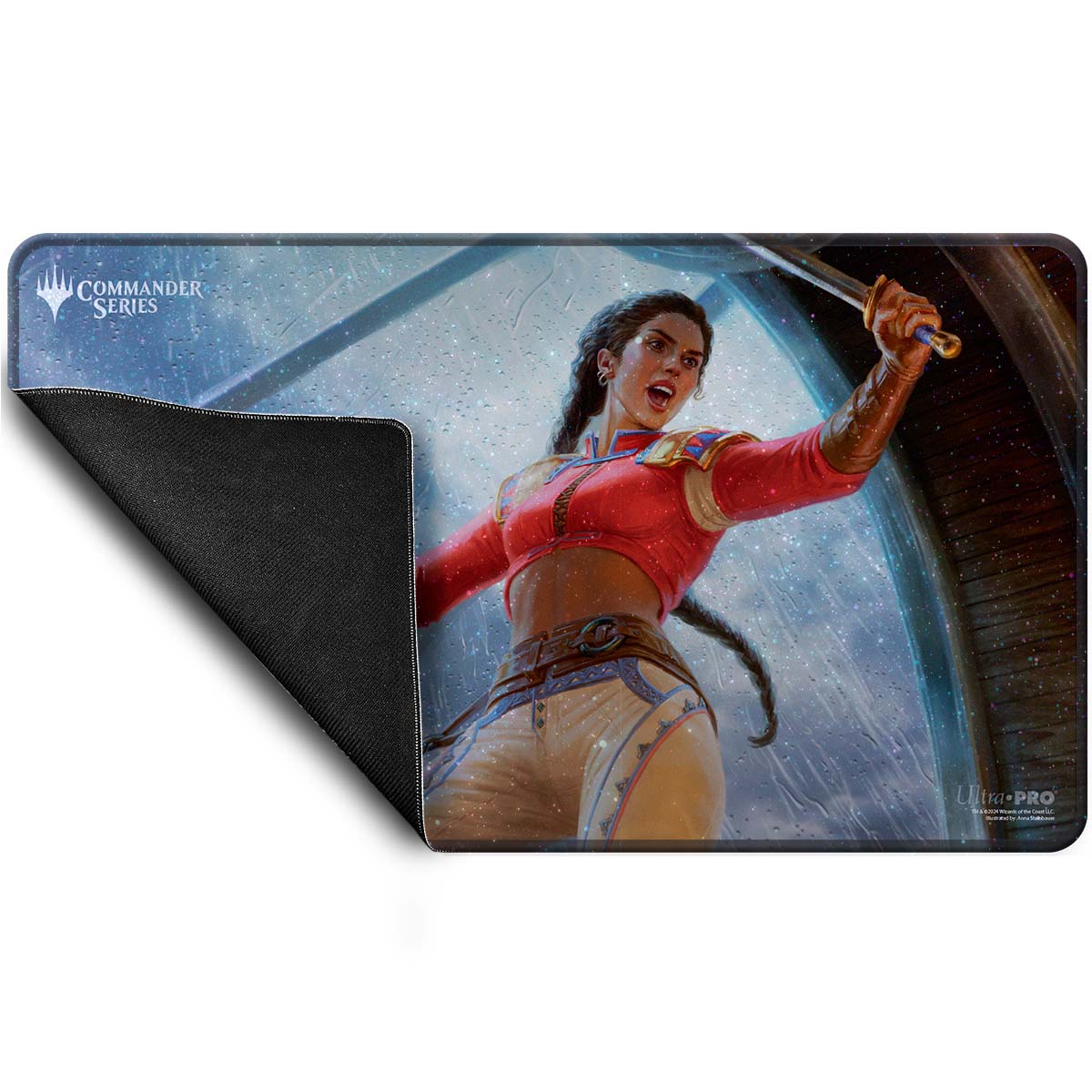 A Magic: The Gathering Commander Series #3: Enemy- Sisay HOLOFOIL® Standard Gaming Playmat. Brand: Ultra PRO, Item: Commander Series #3: Enemy- Sisay HOLOFOIL® Standard Gaming Playmat for Magic: The Gathering