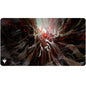 A dark fantasy Standard Gaming Playmat featuring Valgavoth, Harrower of Souls from Magic: The Gathering. Brand: Ultra PRO, Item: Duskmourn Valgavoth, Harrower of Souls (Commander) Standard Gaming Playmat.
