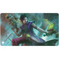 A Magic: The Gathering Standard Gaming Playmat featuring Duskmourn Winter, Cynical Opportunist. Brand: Ultra PRO.