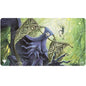 A purple and green Duskmourn Overlord of the Hauntwoods Standard Gaming Playmat. Brand: Ultra PRO, Item: Duskmourn Overlord of the Hauntwoods Standard Gaming Playmat for Magic: The Gathering.