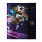 A dark purple 9-Pocket PRO-BINDER featuring the Tiny Bones artwork from Magic: The Gathering. Brand: Ultra PRO, Item: Foundations Tiny Bones 9-Pocket PRO-BINDER.