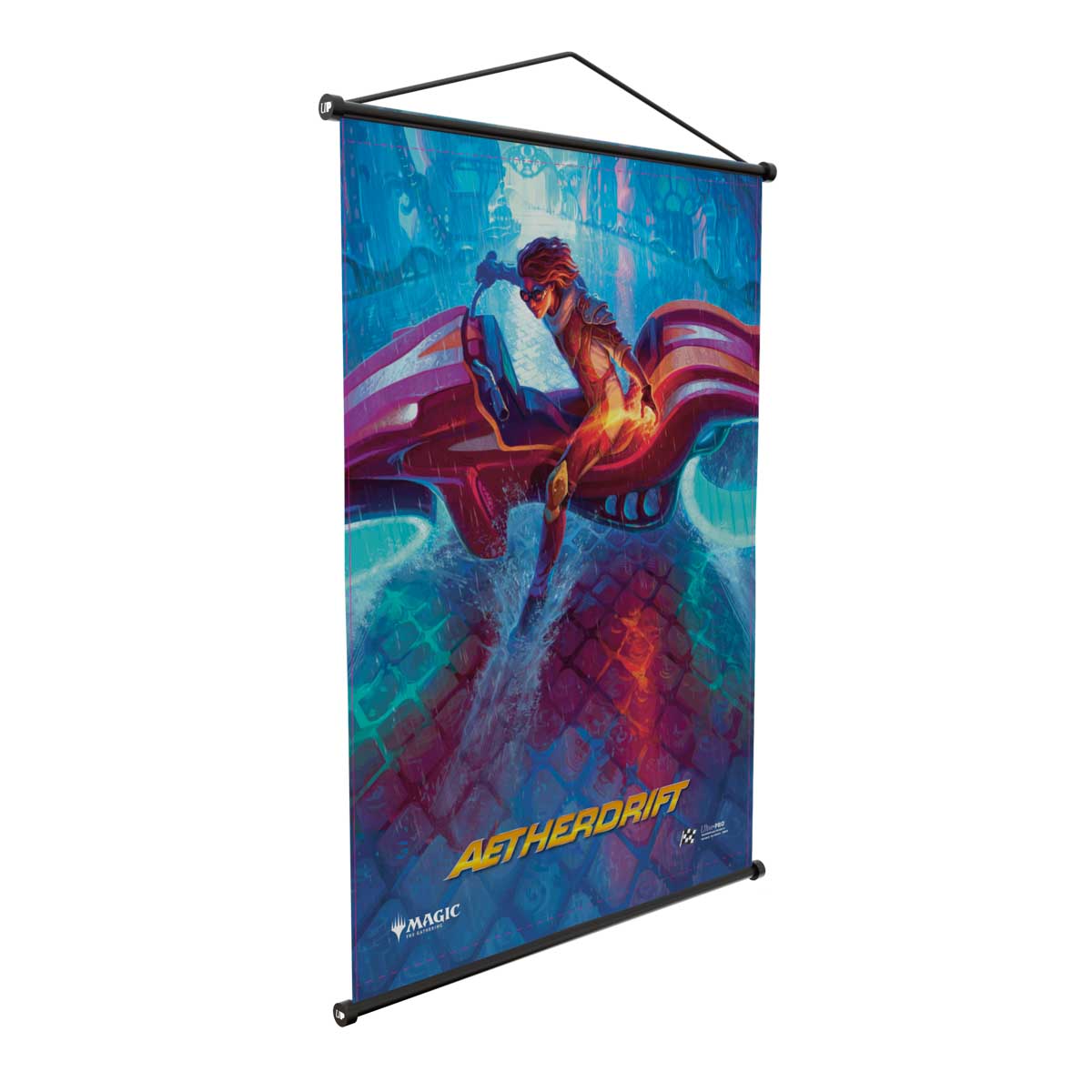 A Magic: The Gathering Aetherdrift Chandra Wall Scroll. Brand: Ultra PRO, Item: Aetherdrift Chandra Wall Scroll.