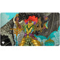 A vibrant playmat featuring Aetherdrift Caradora, Heart of Alacria from Magic: The Gathering. Brand: Ultra PRO, Item: Aetherdrift Caradora, Heart of Alacria Playmat for Magic: The Gathering.