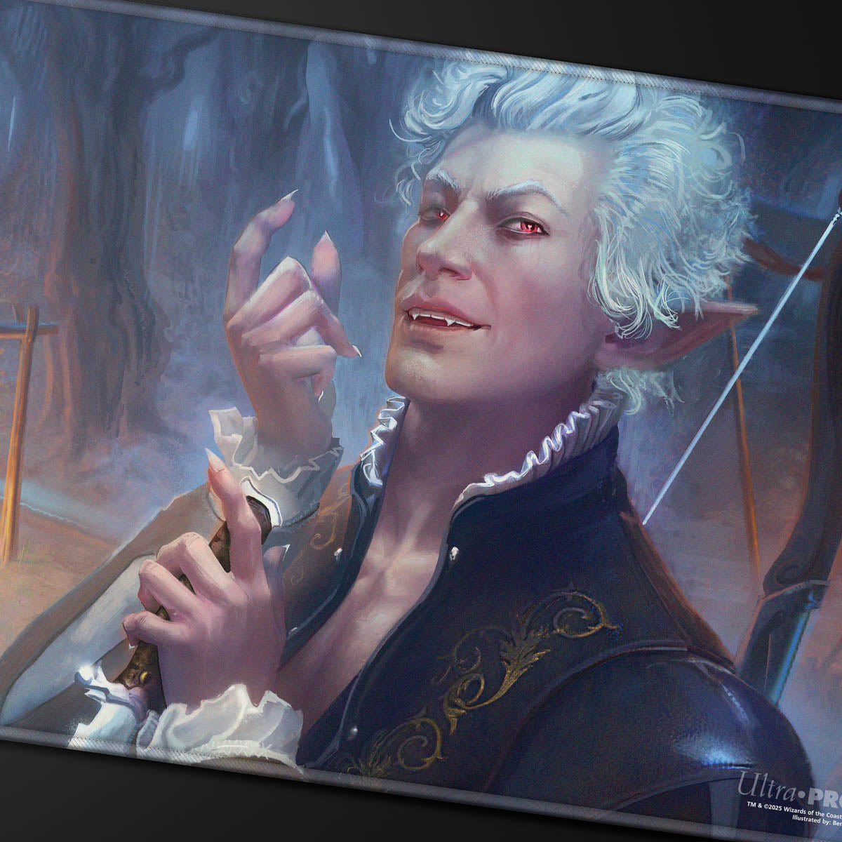 A Magic: The Gathering Commander Series #7 Astarion, the Decadent Stitched Playmat. Brand: Ultra PRO, Item: Commander Series #7 Astarion, the Decadent Stitched Playmat for Magic: The Gathering