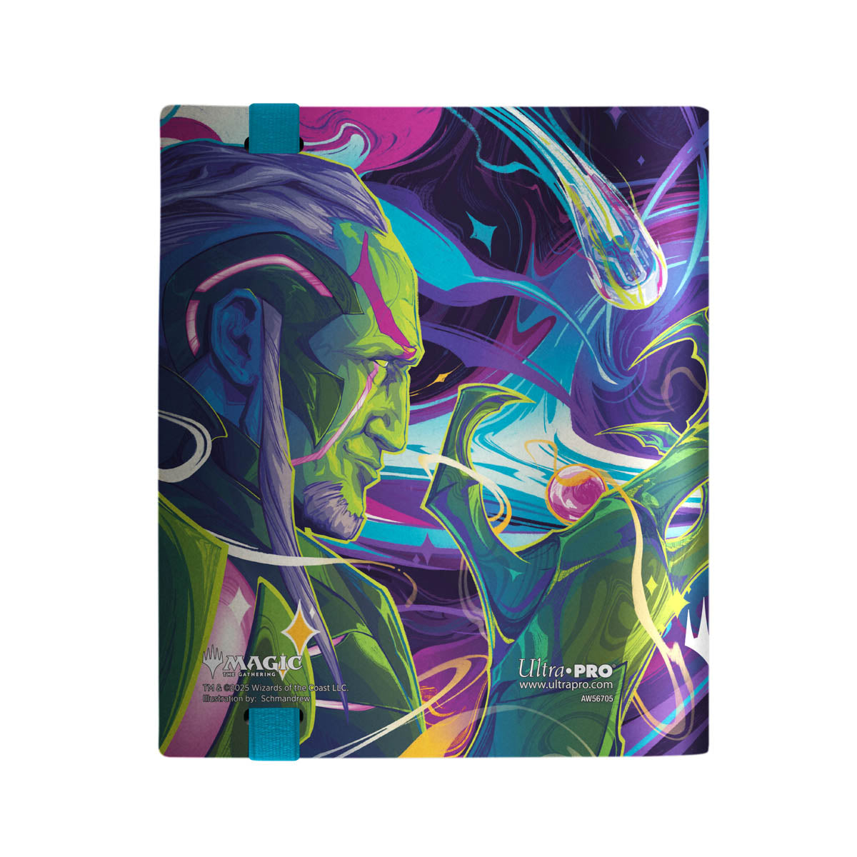 A vibrant, illustrated Magic: The Gathering Edge of Eternities Faceoff 4-Pocket PRO-BINDER. Brand: Ultra PRO, Item: Edge of Eternities Faceoff 4-Pocket PRO-BINDER.