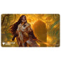 A fantasy art playmat featuring Elenda, the Dusk Rose from Magic: The Gathering. Brand: Ultra PRO, Item: Commander Series #8 Elenda, the Dusk Rose Stitched Playmat.