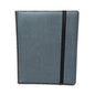 A Grey Dragon Hide 9 Pocket Binder. Brand: Legion Supplies, Item: 9 Pocket Dragon Hide Grey Binder.