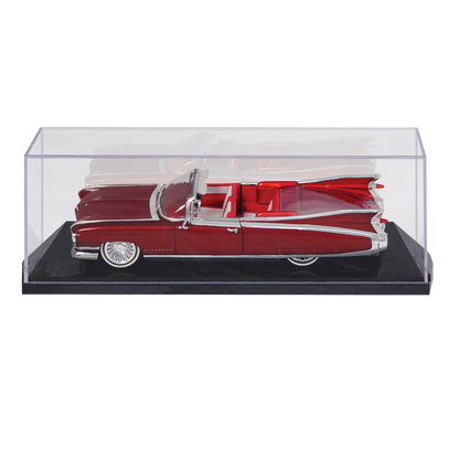 A red 1:24 scale car display box by Ultra PRO.