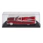 A red 1:24 scale car display box by Ultra PRO.