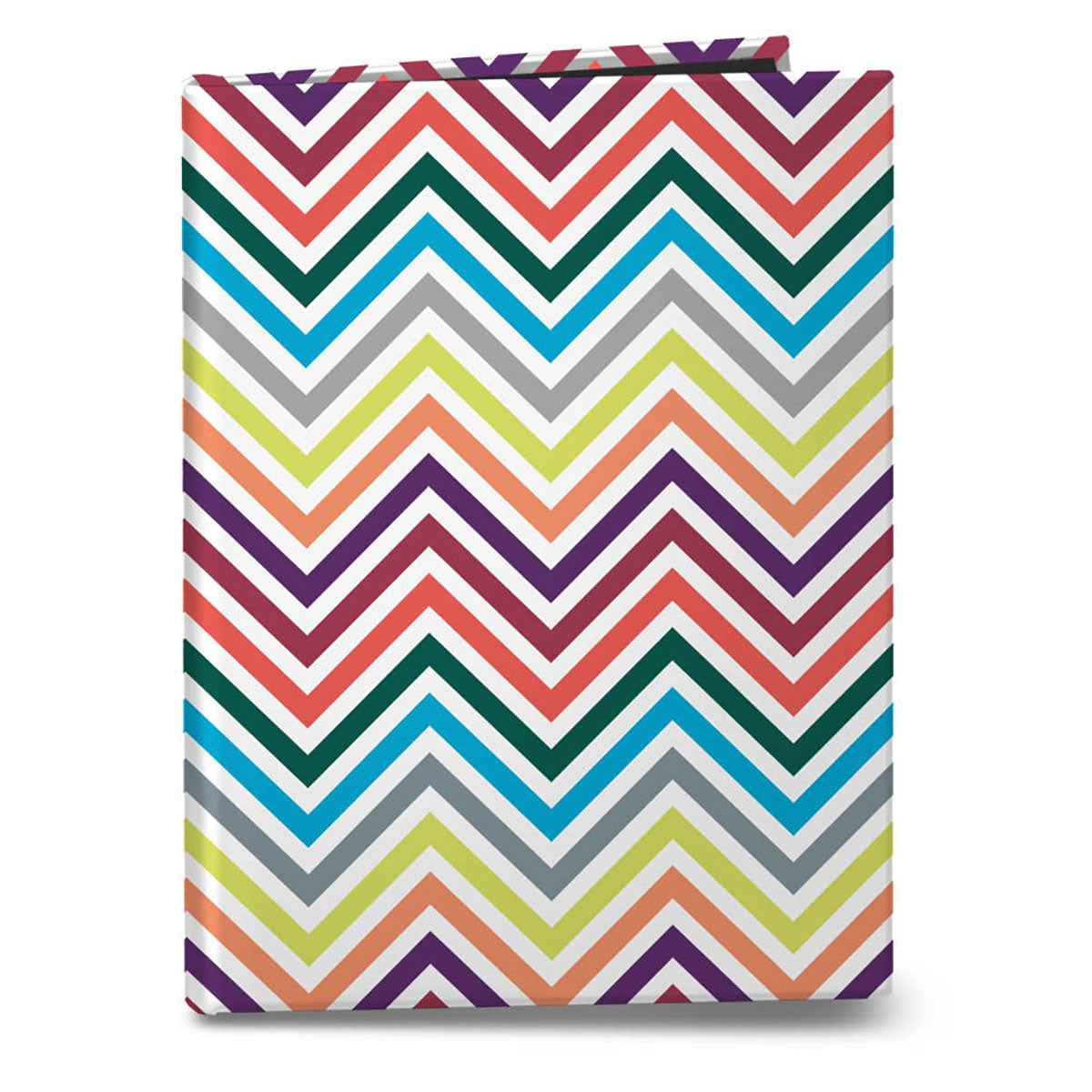 A Chevron Rainbow Mini Photo Album for 4" x 6" Prints.