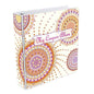 A cream and orange 3-ring Southwest Coupon Organizer binder. Brand: Ultra PRO, Item: 3-Ring Southwest Coupon Organizer.