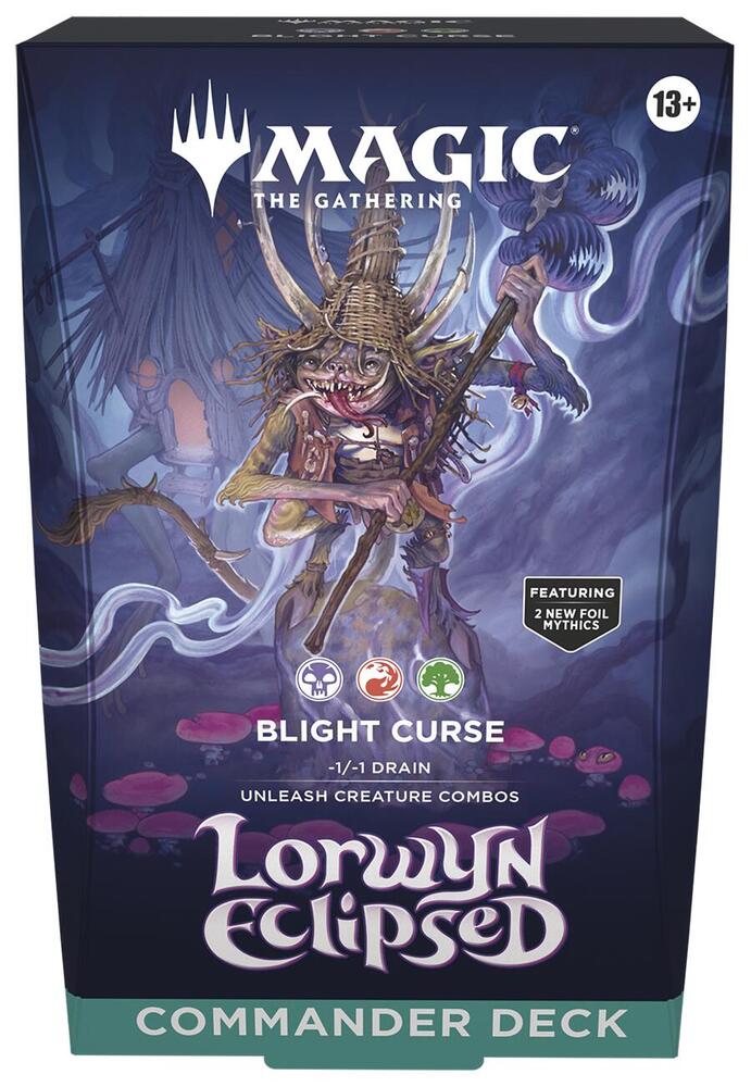 MTG Lorwyn Eclipsed Commander Deck - Blight Curse