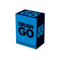 A blue Draw Go Card Box. Brand: Legion Supplies, Item: Draw Go Card Box.