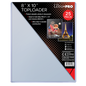 A clear 8" x 10" Toploader Sleeves (25ct). Brand: Ultra PRO, Item: 8" x 10" TOPLOADER® Sleeves (25ct)