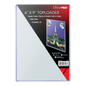 A clear 6" x 9" Toploader. Brand: Ultra PRO, Item: 6" x 9" TOPLOADER® Sleeves (25ct)