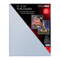 A clear 11" x 14" Toploader. Brand: Ultra PRO, Item: 11" x 14" TOPLOADER® Sleeves (20ct)