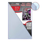 A clear Ultra PRO 7-1/8" x 10-1/2" Thick Comic Toploader Sleeves (10ct).