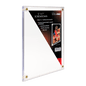 A clear acrylic 5" x 7" Screwdown Holder for photos and documents. Brand: Ultra PRO, Item: 5" x 7" Screwdown Holder.