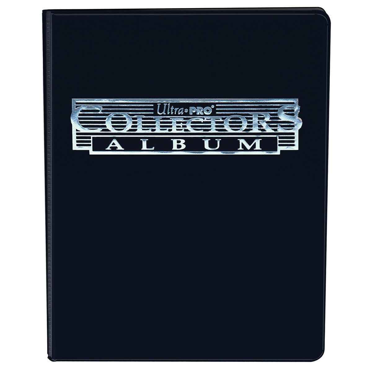 A Black 4-Pocket Collectors Portfolio. Brand: Ultra PRO, Item: Collectors Album.