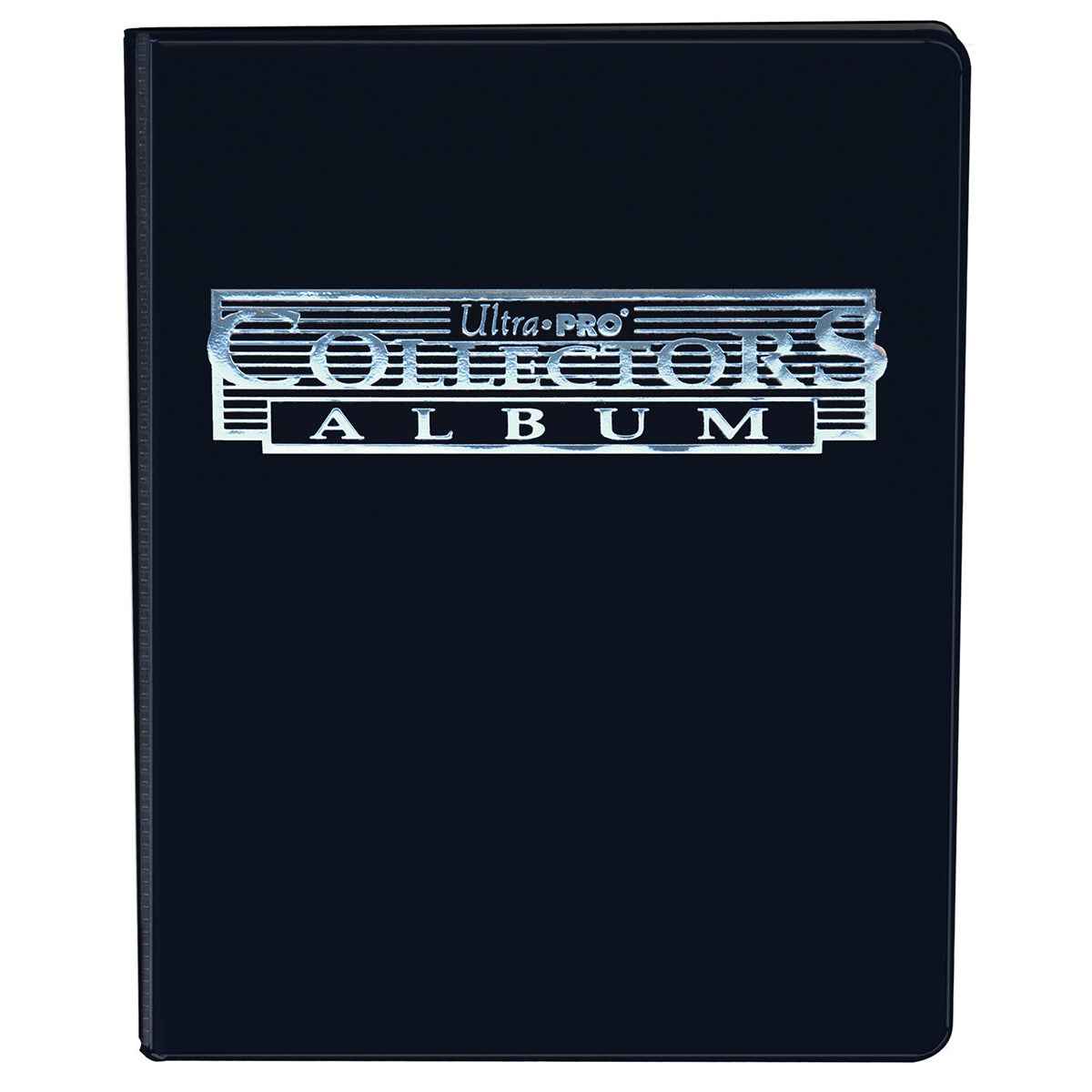 A Black 9-Pocket Collectors Portfolio. Brand: Ultra PRO, Item: 9-Pocket Collectors Portfolio