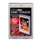 A clear Ultra PRO ONE-TOUCH Magnetic Card Holder. Brand: Ultra PRO, Item: 35PT UV ONE-TOUCH Magnetic Holder.