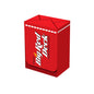 A red Big Red Deck card box. Brand: Legion Supplies, Item: Big Red Deck Card Box.