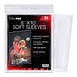 A clear Ultra PRO 8" x 10" Soft Sleeves (50ct) for Photos & Postcards.