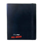 A Black 4-Pocket PRO-BINDER. Brand: Ultra PRO, Item: 4-Pocket Black PRO-BINDER®