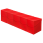 A red Ultra PRO ECLIPSE PRO 100+ DECK BOX 5 Set Bundle.