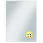 A yellow silly emoji with one eye closed and tongue sticking out, on a grey background. Brand: Ultra PRO, Item: Emoji: Silly Standard DECK PROTECTOR® Sleeve Covers (50ct).