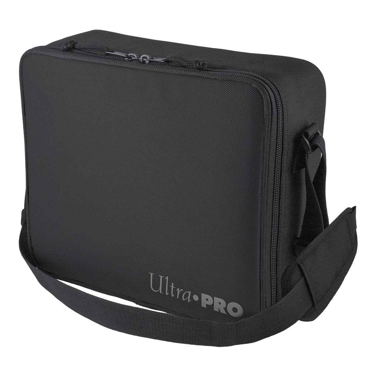 A black Ultra PRO Deluxe Gaming Case with black trim.