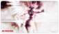 A purple and white Boros Meteoric Burst Standard Gaming Playmat Mousepad for One-Punch Man. Brand: Ultra PRO, Item: Boros Meteoric Burst Standard Gaming Playmat Mousepad for One-Punch Man