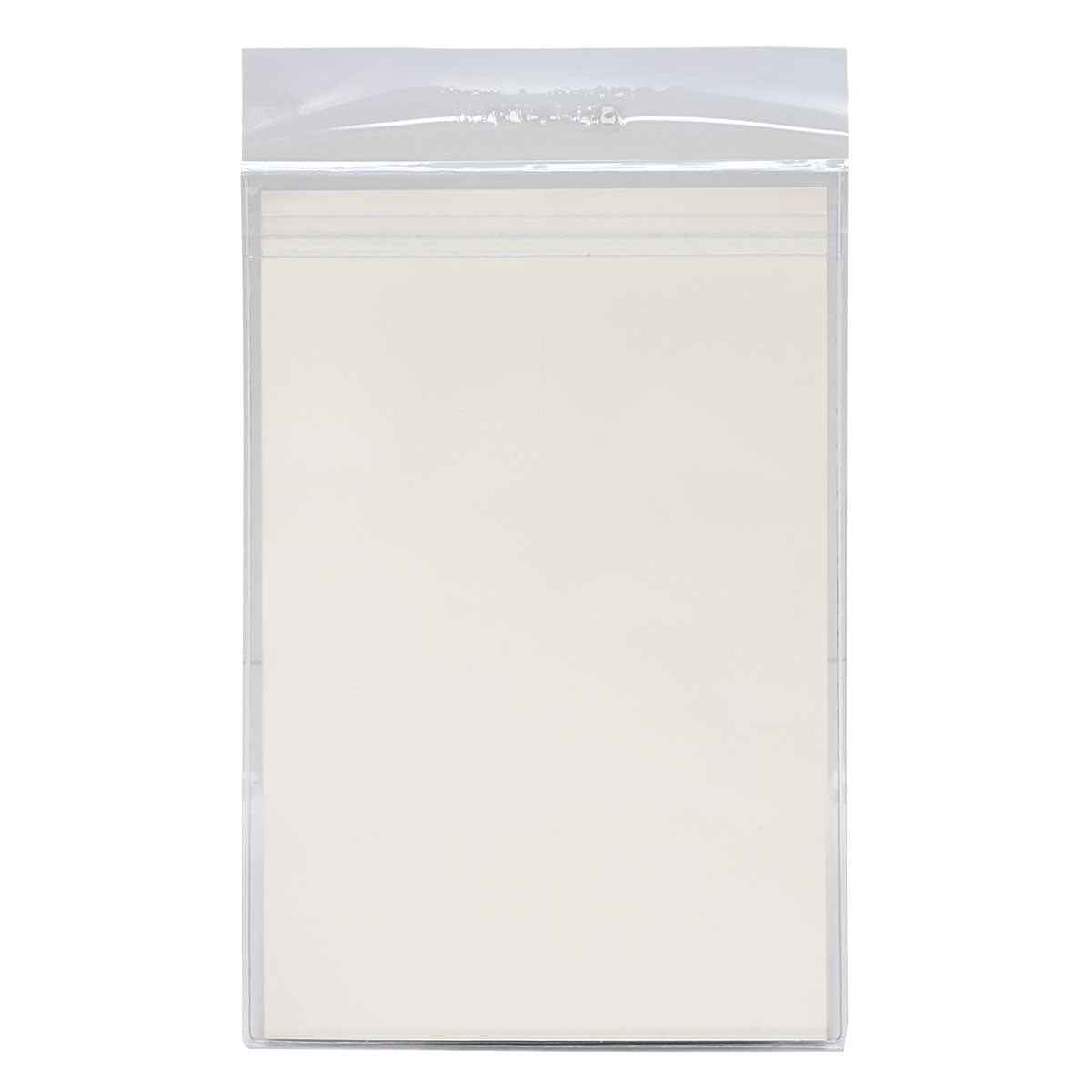 A clear plastic comic book preserver sleeve. Brand: Unknown, Item: Current Size Comic Preservers (10ct).