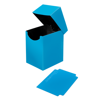 A Sky Blue Eclipse Pro 100+ Deck Box. Brand: Ultra PRO, Item: Eclipse Pro 100+ Deck Box - Sky Blue