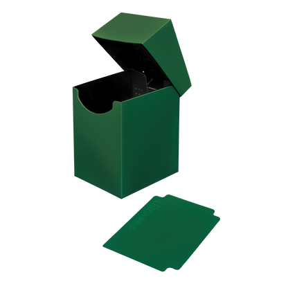 A Forest Green Eclipse Pro 100+ Deck Box. Brand: Ultra PRO, Item: Eclipse Pro 100+ Deck Box - Forest Green.