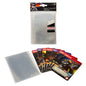 A clear pack of Ultra PRO Oversized Deck Protector sleeves, containing 40 sleeves for gaming cards.